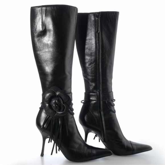 Giuseppe Zanotti Shoes - Giuseppe Zanotti Sexy Boots with flower